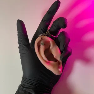 Silicone Ear Keychain